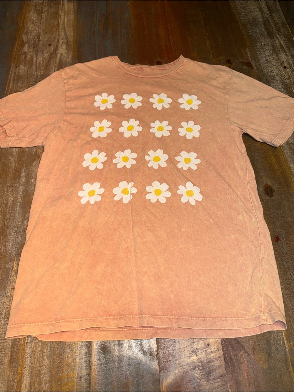 Women's Short Sleeve Crew Tee in Soft Peach